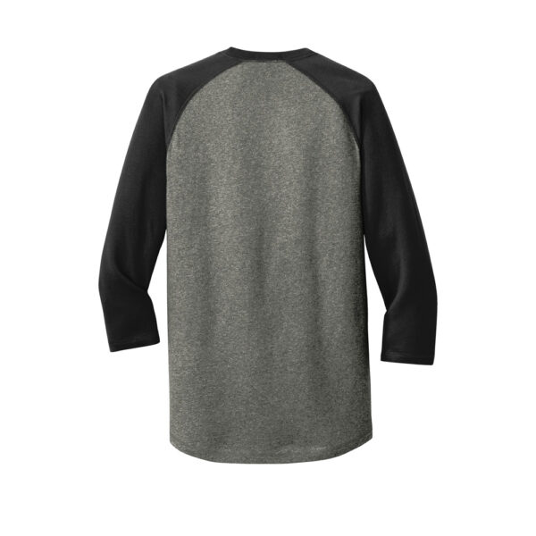 New Era Heritage Blend 3/4-Sleeve Baseball Raglan Tee - Image 4