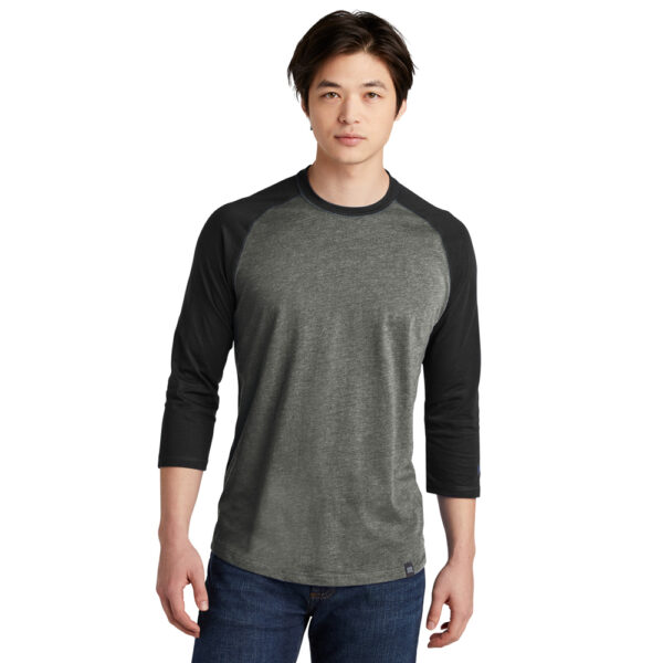 New Era Heritage Blend 3/4-Sleeve Baseball Raglan Tee - Image 6